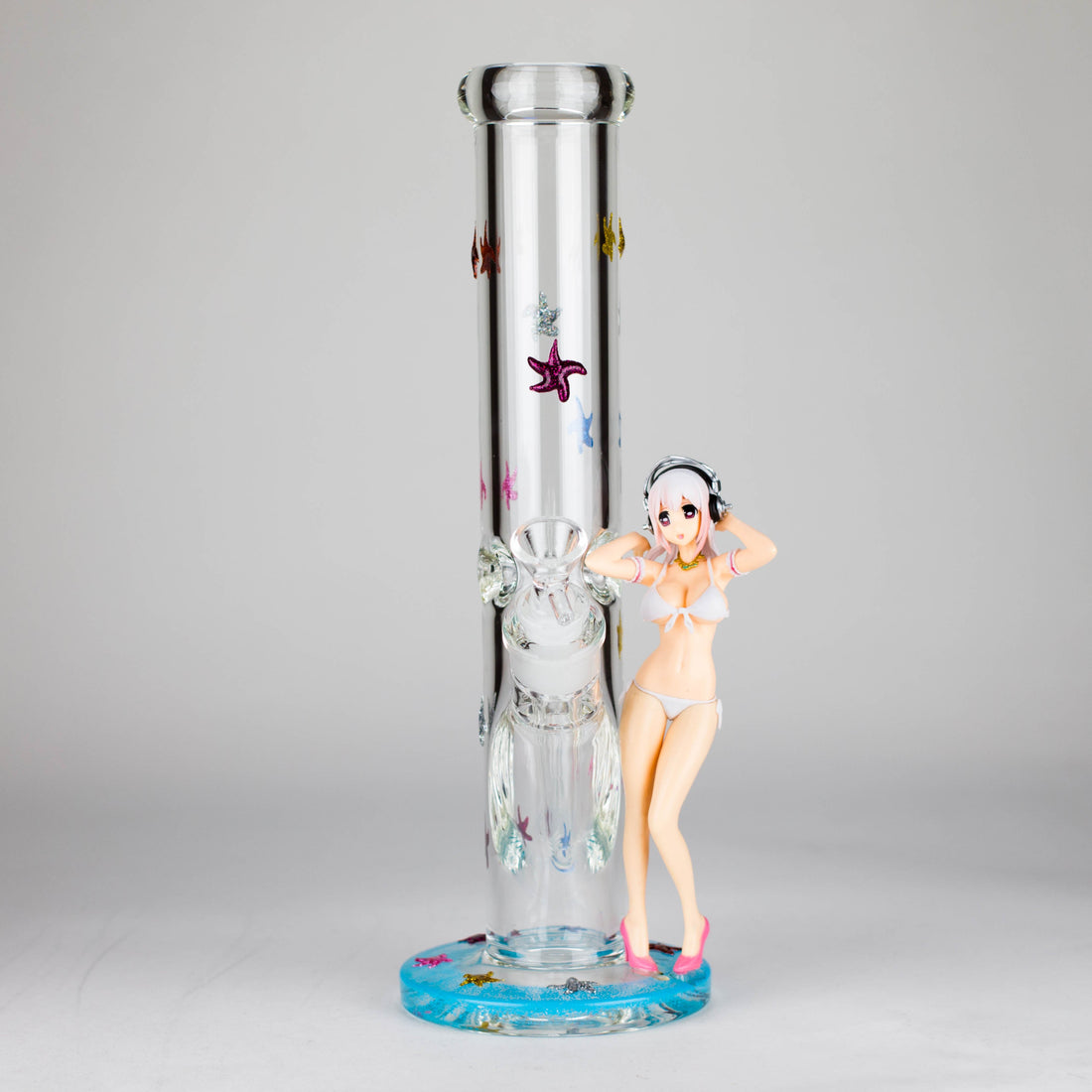 12" Figure Base Glass Bong_0