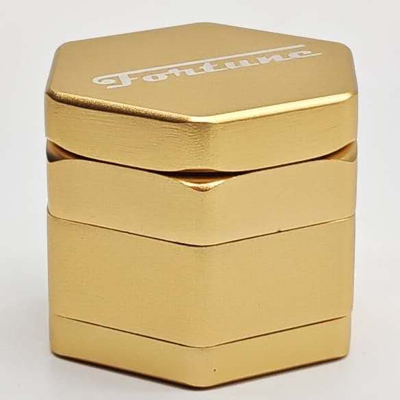 Fortune | 4 Parts Aluminum Hexagon Herb Grinder_3