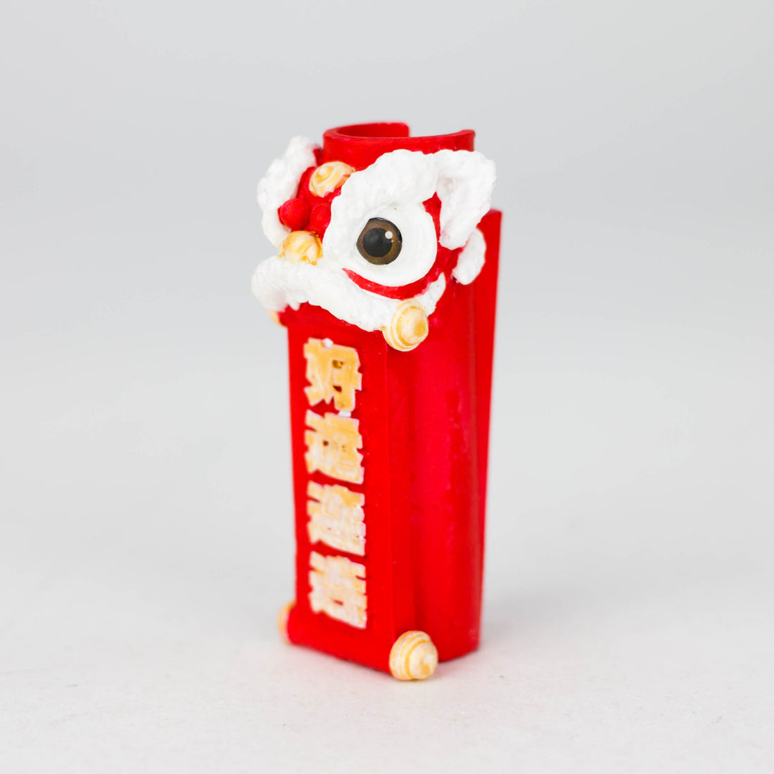 Lion Dance 3D Lighter Case for Mini Clipper Lighter_0